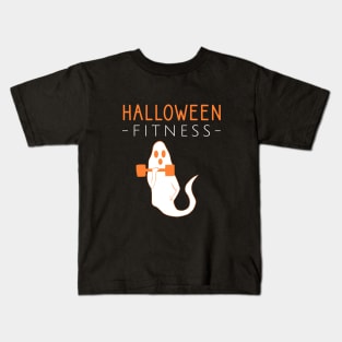 Halloween fitness workout Kids T-Shirt